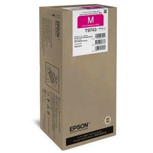 Epson T9743, C13T974300 tintapatron, bíborvörös (magenta), eredeti