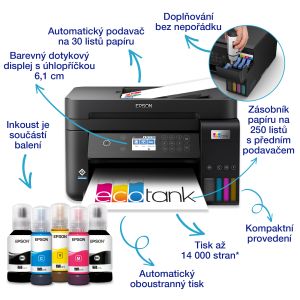 Epson EcoTank/L6270/MF/Ink/A4/LAN/WiFi/USB C11CJ61403