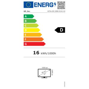 HP/V27ie G5/27"/IPS/FHD/75Hz/5ms/fekete/2R 6D8H2AA#ABB