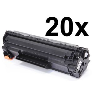 Toner 20 x HP CE285A (85A), húszas csomagolás, fekete (black), alternatív