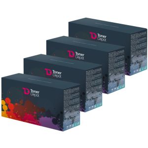 TonerDepot toner HP CC530A, CC531A, CC532A, CC533A (304A), négyes csomagolás, PRÉMIUM, többszínű