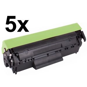 Toner 5 x HP CF283A (83A), ötös csomagolás, fekete (black), alternatív