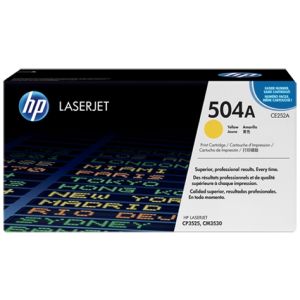 Toner HP CE252A (504A), sárga (yellow), eredeti