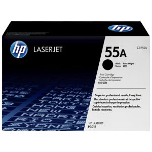 Toner HP CE255A (55A), fekete (black), eredeti