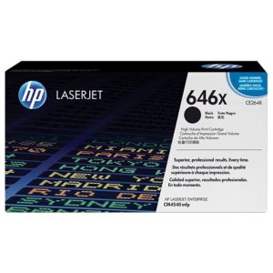 Toner HP CE264X (646X), fekete (black), eredeti