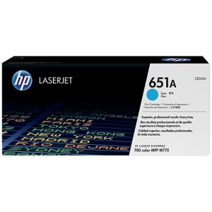 Toner HP CE341A (651A), azúr (cyan), eredeti