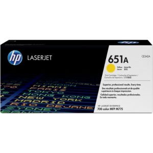 Toner HP CE342A (651A), sárga (yellow), eredeti