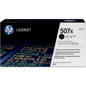 Toner HP CE400X (507X), fekete (black), eredeti