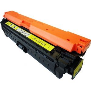 Toner HP CE742A (307A), sárga (yellow), alternatív