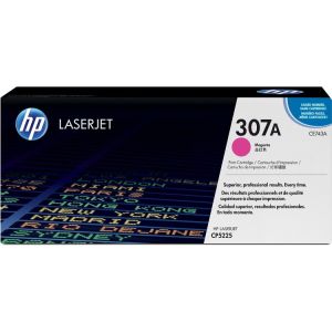 Toner HP CE743A (307A), bíborvörös (magenta), eredeti