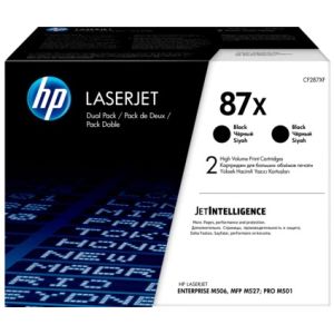 Toner HP CF287XD (87XD), kettős csomagolás, fekete (black), eredeti