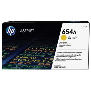 Toner HP CF332A (654A), sárga (yellow), eredeti