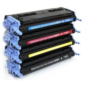 Toner HP Q6000A, Q6001A, Q6002A, Q6003A (124A), négyes csomagolás, többszínű, alternatív