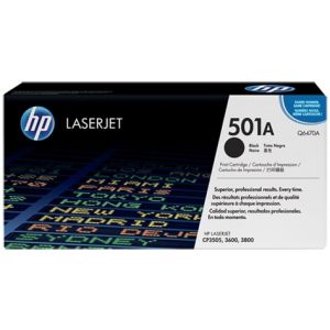 Toner HP Q6470A (501A), fekete (black), eredeti