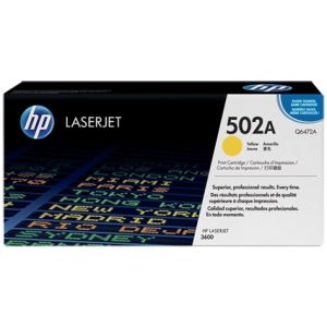 Toner HP Q6472A (502A), sárga (yellow), eredeti