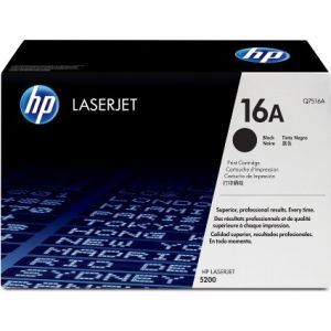 Toner HP Q7516A (16A), fekete (black), eredeti