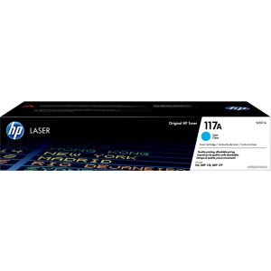 Toner HP W2071A (117A), azúr (cyan), eredeti