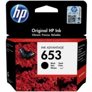 HP 653, 3YM75AE tintapatron, fekete (black), eredeti