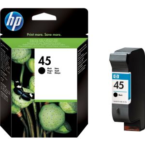 HP 45 (51645AE) tintapatron, fekete (black), eredeti