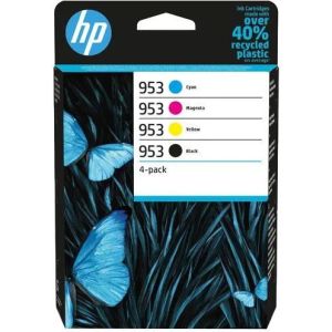 HP 953, 6ZC69AE, CMYK, négyes csomagolás tintapatron, többszínű, eredeti