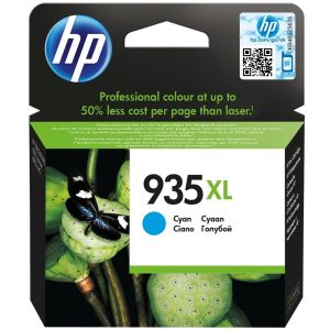 HP 935 XL (C2P24AE) tintapatron, azúr (cyan), eredeti