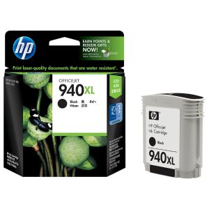 HP 940 XL (C4906AE) tintapatron, fekete (black), eredeti