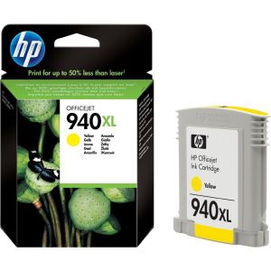 HP 940 XL (C4909AE) tintapatron, sárga (yellow), eredeti