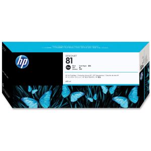 HP 81 (C4930A) tintapatron, fekete (black), eredeti