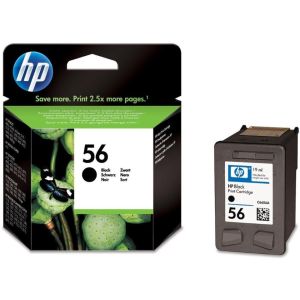 HP 56 (C6656AE) tintapatron, fekete (black), eredeti