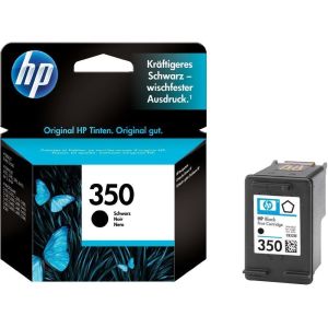 HP 350 (CB335EE) tintapatron, fekete (black), eredeti