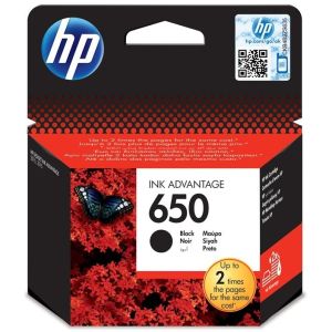 HP 650 (CZ101AE) tintapatron, fekete (black), eredeti