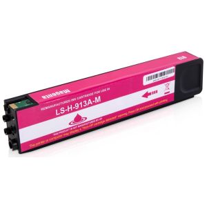 HP 913A, F6T78AE tintapatron, bíborvörös (magenta), alternatív