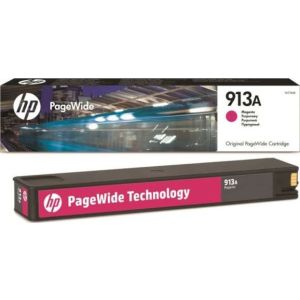 HP 913A, F6T78AE tintapatron, bíborvörös (magenta), eredeti