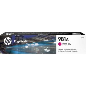 HP 981A, J3M69A tintapatron, bíborvörös (magenta), eredeti