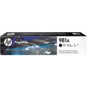 HP 981A, J3M71A tintapatron, fekete (black), eredeti