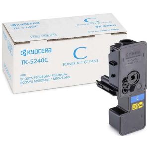 Toner Kyocera TK-5240C, 1T02R7CNL0, azúr (cyan), eredeti