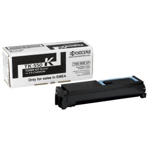 Toner Kyocera TK-550K, fekete (black), eredeti