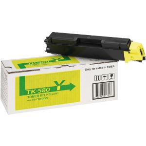 Toner Kyocera TK-580Y, sárga (yellow), eredeti