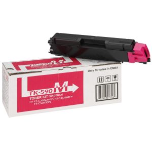 Toner Kyocera TK-590M, bíborvörös (magenta), eredeti