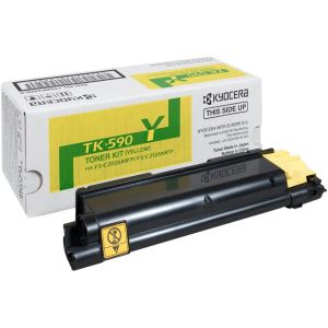 Toner Kyocera TK-590Y, sárga (yellow), eredeti