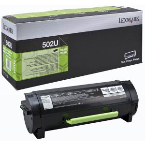 Toner Lexmark 502U, 50F2U00 (MS510, MS610), fekete (black), eredeti