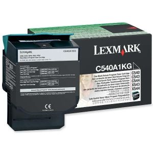 Toner Lexmark C540A1KG (C540, C543, C544, X543, X544), fekete (black), eredeti