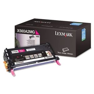 Toner Lexmark X560A2MG (X560), bíborvörös (magenta), eredeti