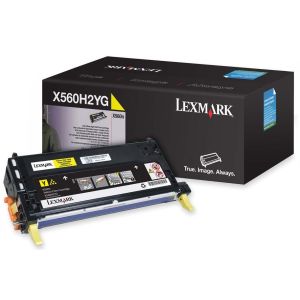 Toner Lexmark X560H2YG (X560), sárga (yellow), eredeti