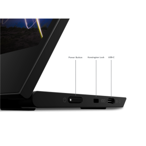 Lenovo ThinkVision / M15 / 15,6" / IPS / FHD / 60Hz / 6ms / Fekete / 3R 62CAUAT1WL