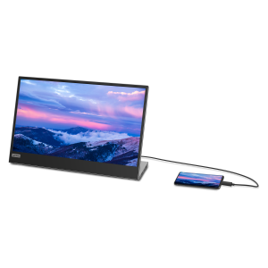 Lenovo / L15 mobil monitor / 15,6" / IPS / FHD / 60Hz / 14ms / Fekete / 3R 66E4UAC1WL