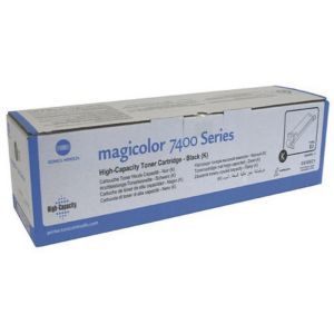 Toner Konica Minolta 8938621 (MagiColor 7450), fekete (black), eredeti