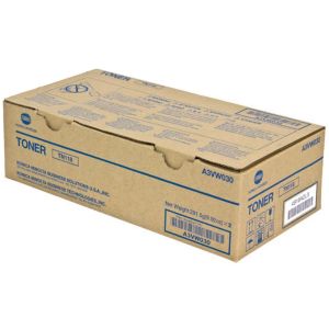 Toner Konica Minolta TN118, A3VW050, kettős csomagolás, fekete (black), eredeti