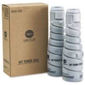 Toner Konica Minolta TN202B, 8935304, kettős csomagolás, fekete (black), eredeti