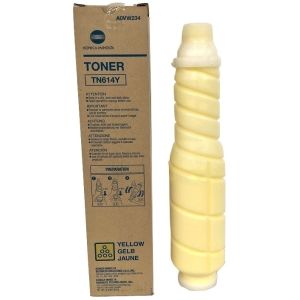 Toner Konica Minolta TN614Y, A0VW254, sárga (yellow), eredeti